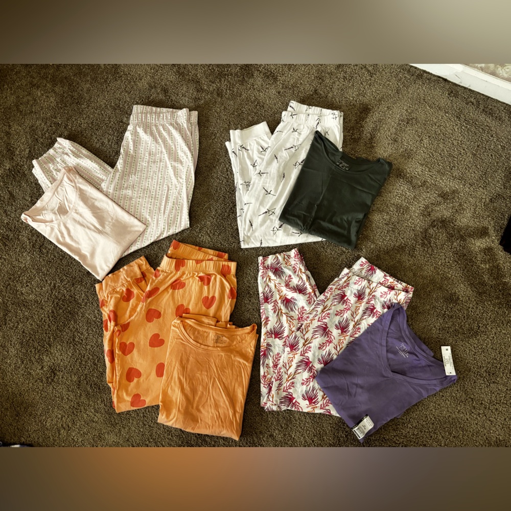 Colorful Pajama Pants Set